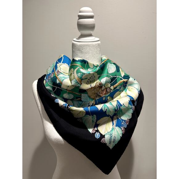 HERMES "l'arbre de Soie" by Antoine de Jacquelot Vintage 1995 Great w/Box - Picture 5 of 8